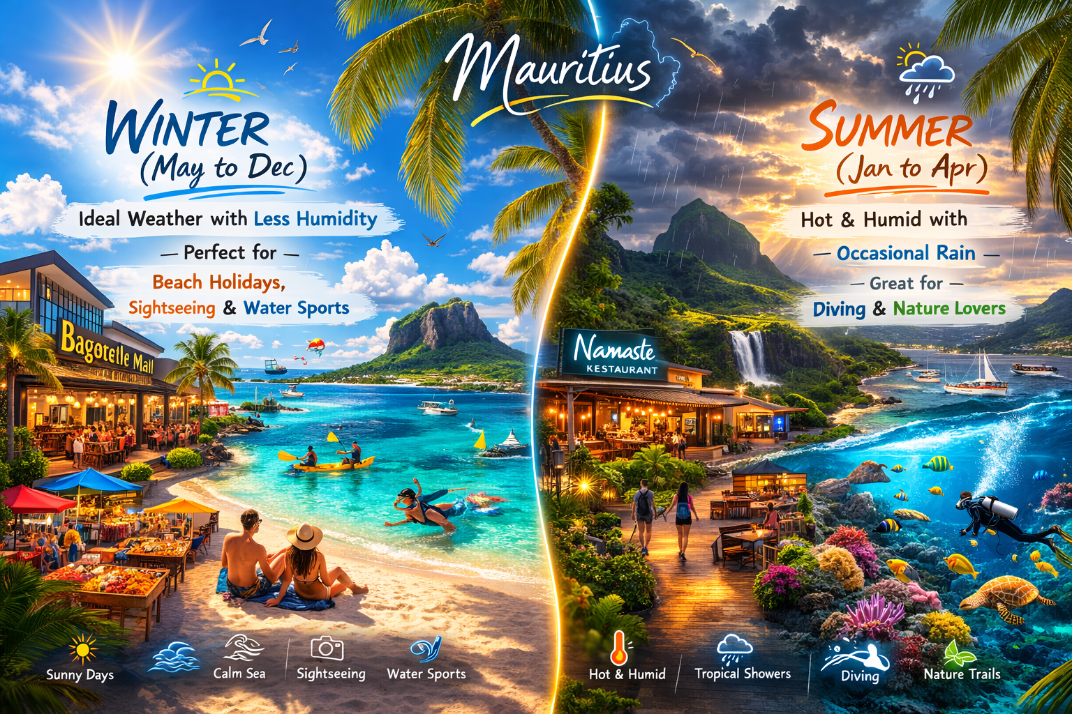 Best Time to Visit Mauritius